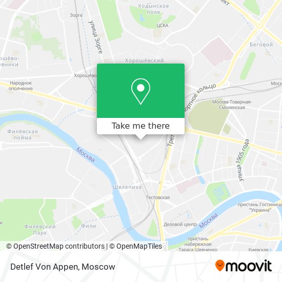 Detlef Von Appen map