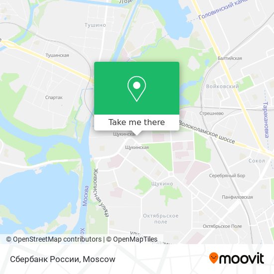 Сбербанк России map