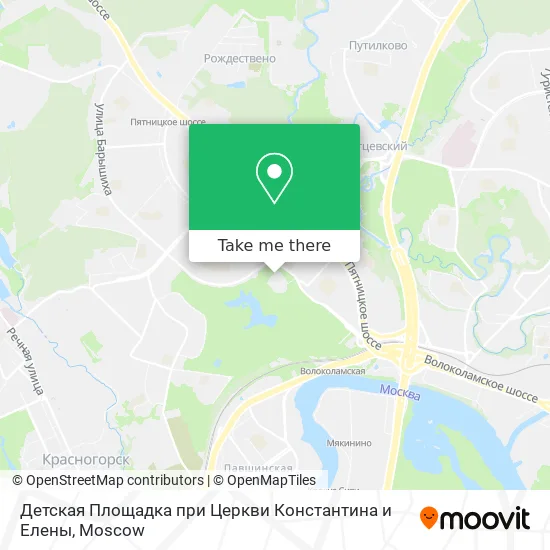 Детская Площадка при Церкви Константина и Елены map