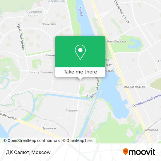 ДК Салют map