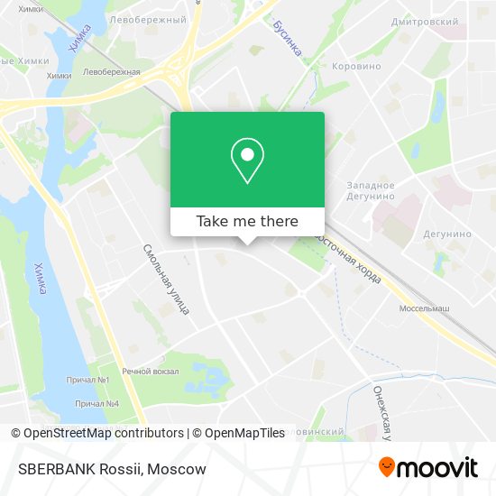 SBERBANK Rossii map