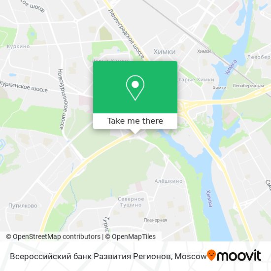 Всероссийский банк Развития Регионов map