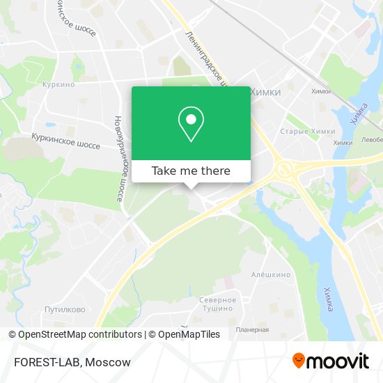 FOREST-LAB map