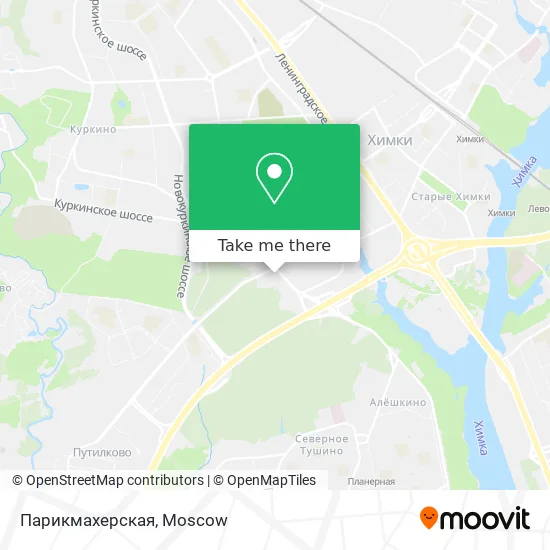 Парикмахерская map