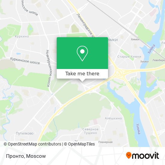 Пронто map