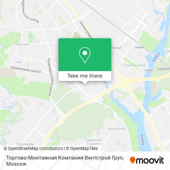 Торгово-Монтажная Компания Вентстрой Груп map