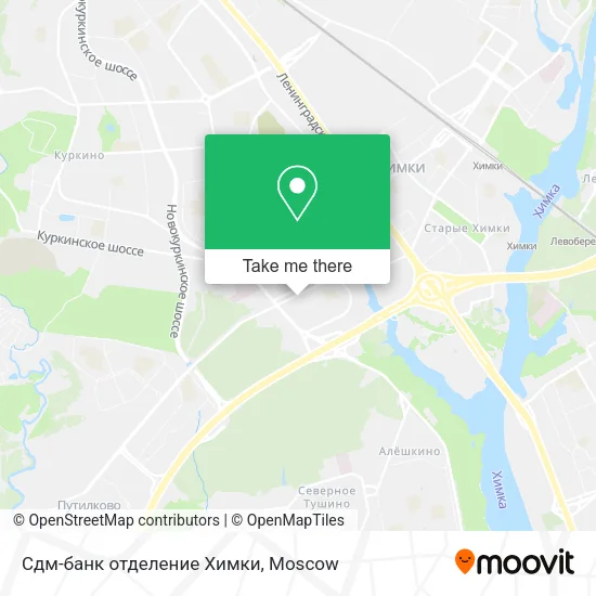 Сдм-банк отделение Химки map