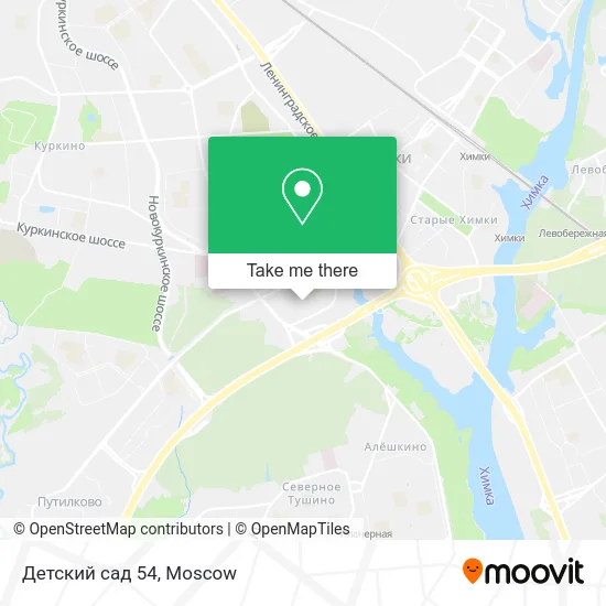 Детский сад 54 map