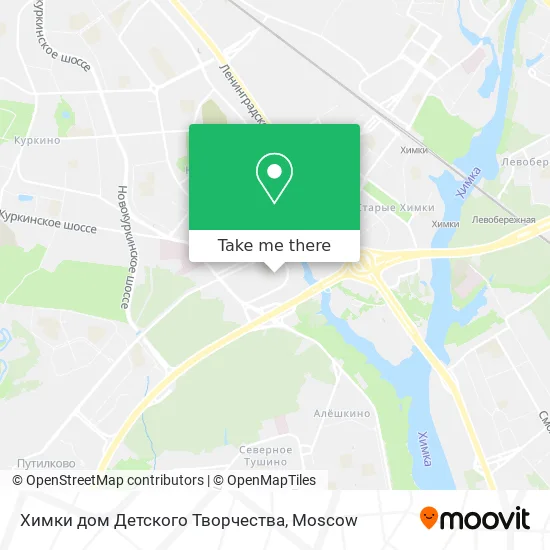 Химки дом Детского Творчества map