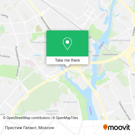 Престиж Галант map