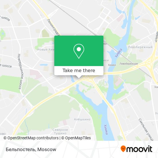 Бельпостель map