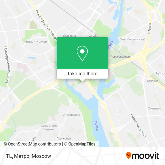 ТЦ Метро map