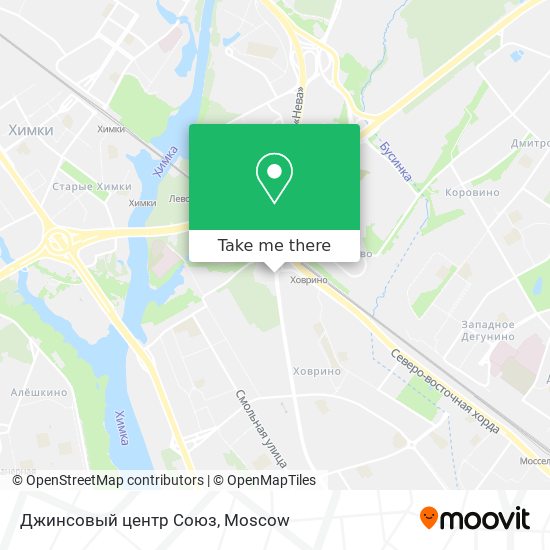 Джинсовый центр Союз map