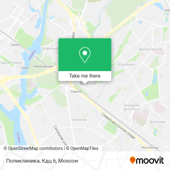 Поликлиника, Кдц 6 map