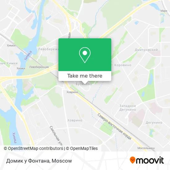 Домик у Фонтана map
