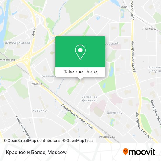 Красное и Белое map