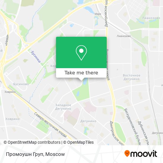 Промоушн Груп map