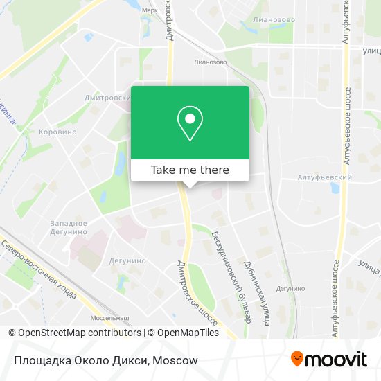 Площадка Около Дикси map