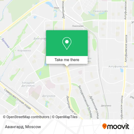 Авангард map