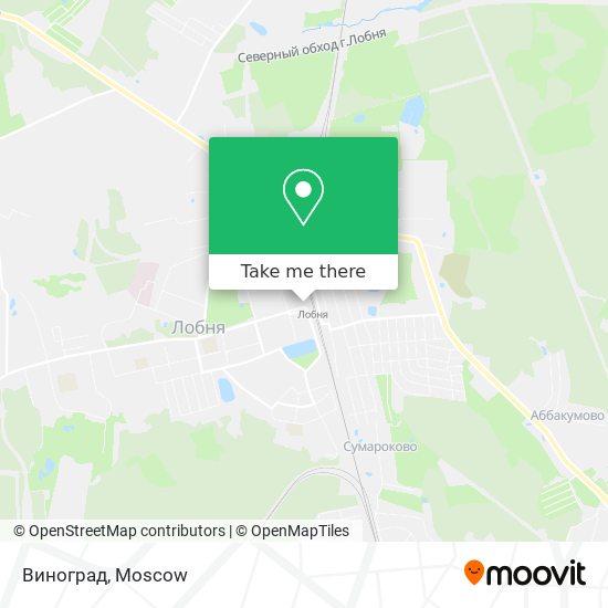 Виноград map