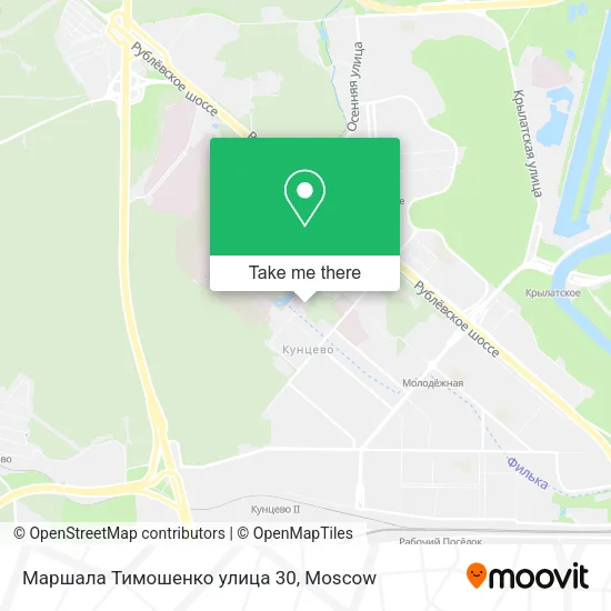 Маршала Тимошенко улица 30 map