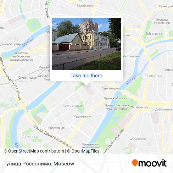 улица Россолимо map