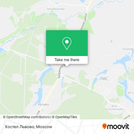 Хостел Львово map