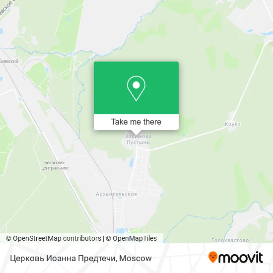 Церковь Иоанна Предтечи map