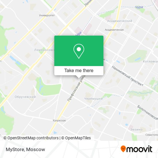 MyStore map