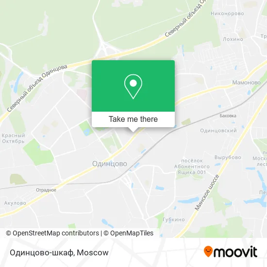 Одинцово-шкаф map