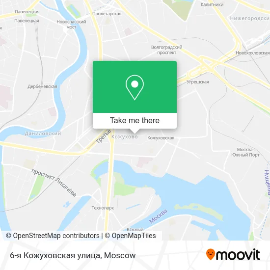 6-я Кожуховская улица map