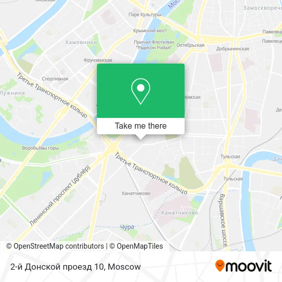 2-й Донской проезд 10 map