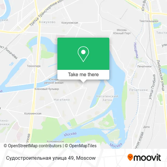 Судостроительная улица 49 map