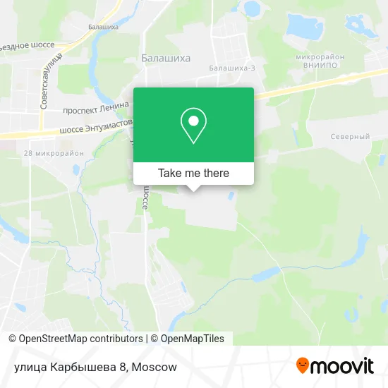 улица Карбышева 8 map