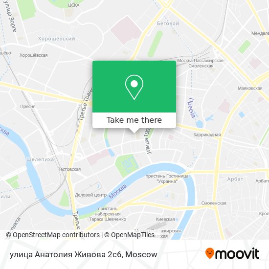 улица Анатолия Живова 2с6 map
