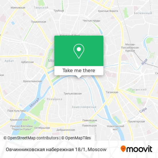 Овчинниковская набережная 18/1 map