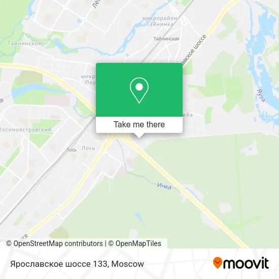 Ярославское шоссе 133 map