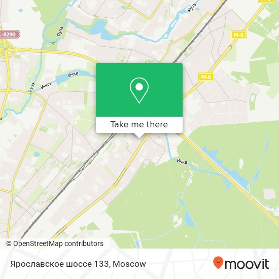 Ярославское шоссе 133 map