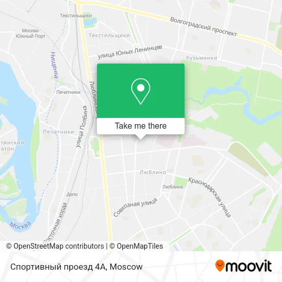 Спортивный проезд 4А map