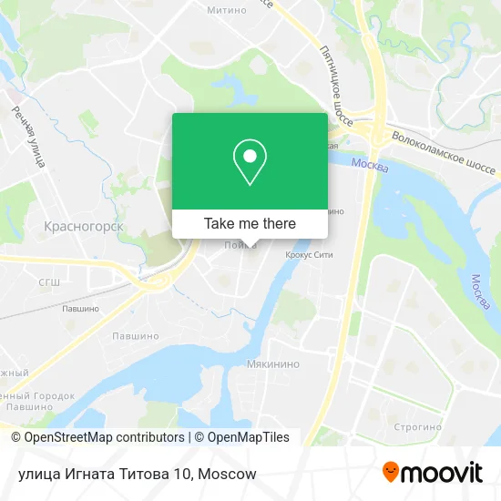 улица Игната Титова 10 map