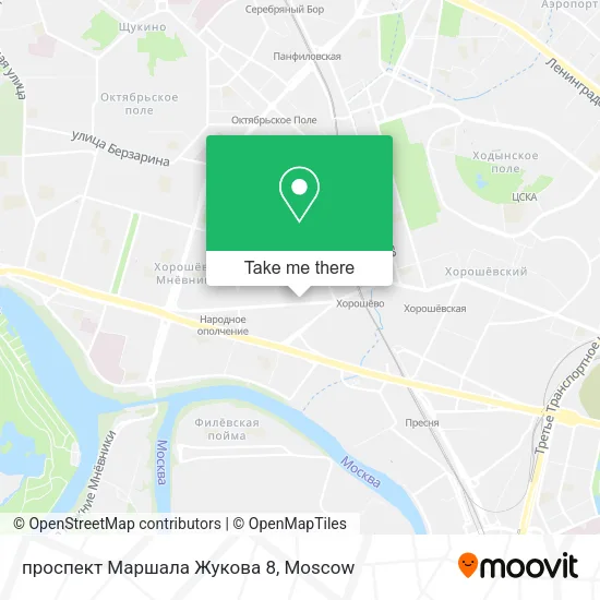 проспект Маршала Жукова 8 map