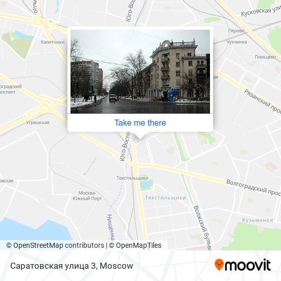 Саратовская улица 3 map