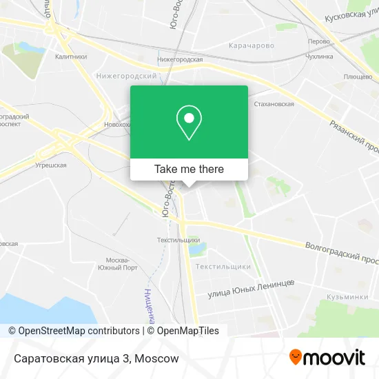 Саратовская улица 3 map