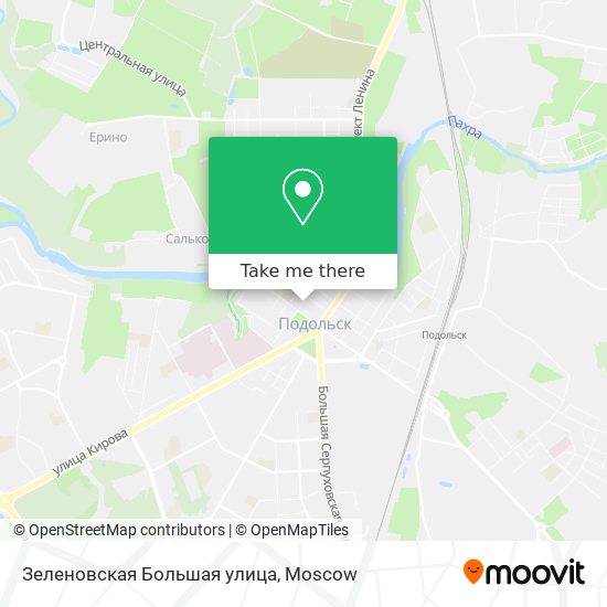 Зеленовская Большая улица map