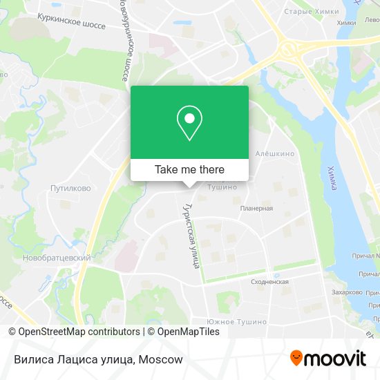 Вилиса Лациса улица map