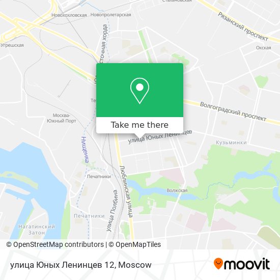 улица Юных Ленинцев 12 map