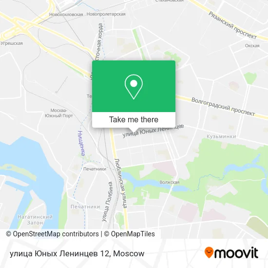 улица Юных Ленинцев 12 map
