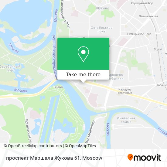 проспект Маршала Жукова 51 map