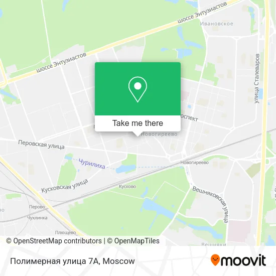 Полимерная улица 7А map