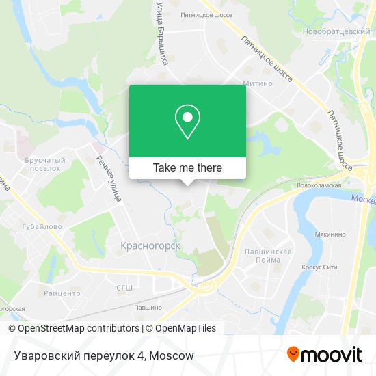 Уваровский переулок 4 map